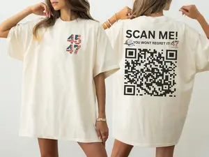 QR Trump Dance Unisex T-Shirt, Sweatshirt, Hoddie