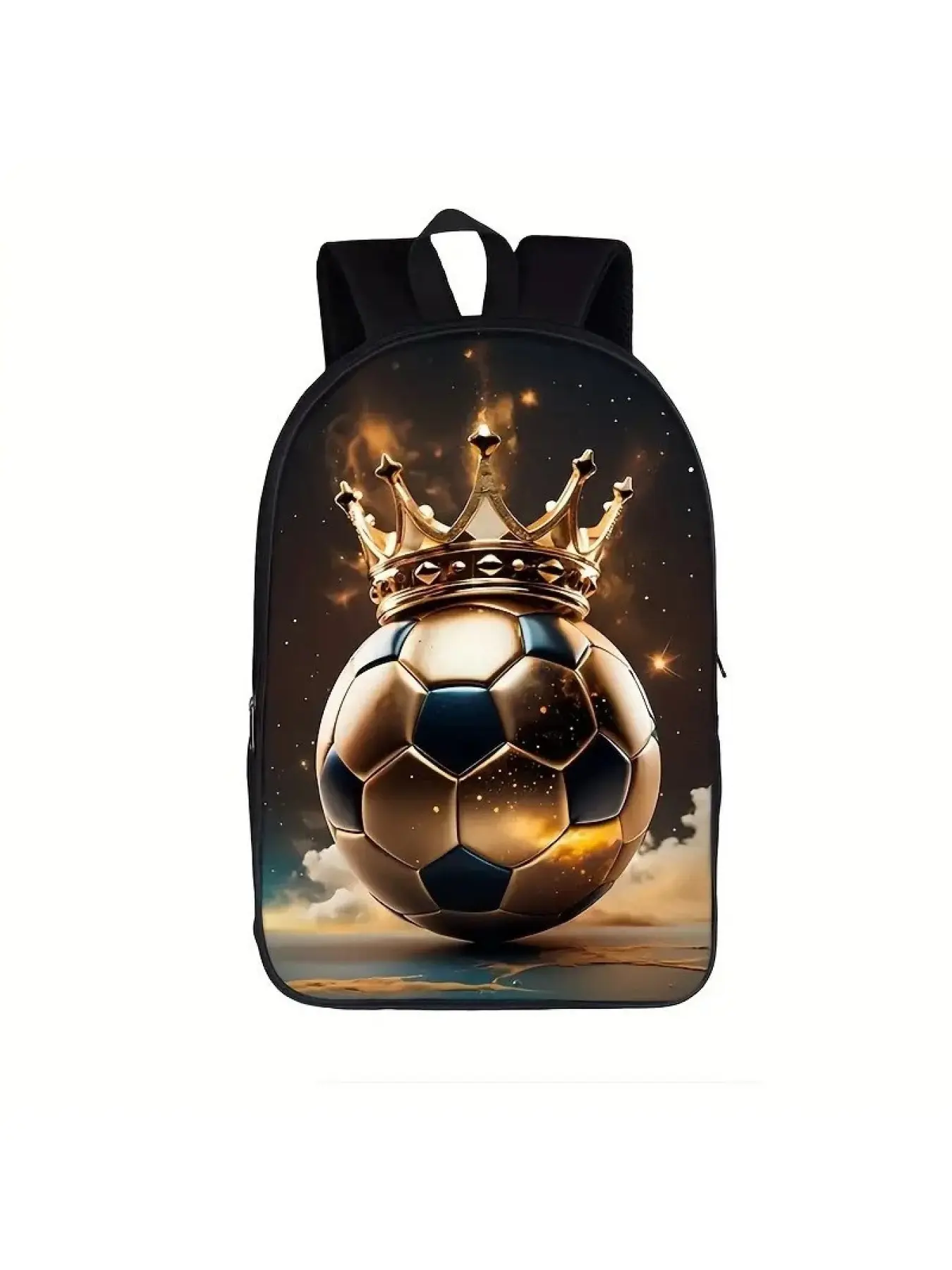 Kids Backpack - Casual Printed Backpack - Soccer Backpacks for Boys Girls - Sports Bookbag for Youth - Durable School Bag for Elementary - Premium School Backpack