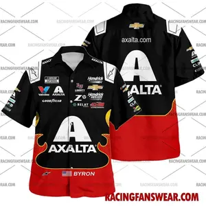 William Byron Nascar Racing 2025 Hawaiian Shirts, Men's Casual Shirt, Car Fan Shirt, Gifts for Him