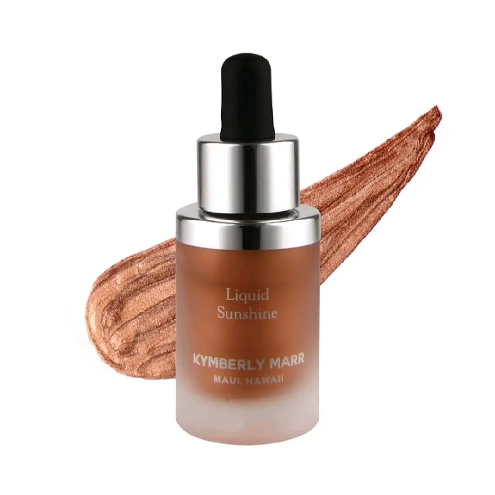 Kymberly Marr Cosmetics Liquid Sunshine Bronzer Highlighter Maui Glow