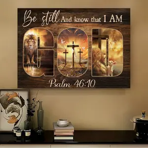 1pc Psalm Christian Tapestry, Fun Inspirational Creative Wall Decor, for Home, Bedroom, Kitchen, Living Room, Christmas, Hotel, Room Artwork Canvas Wall Art Tapestry, Wall Hanging Decor, 60x40Inch Tapestry, Gift for Christian