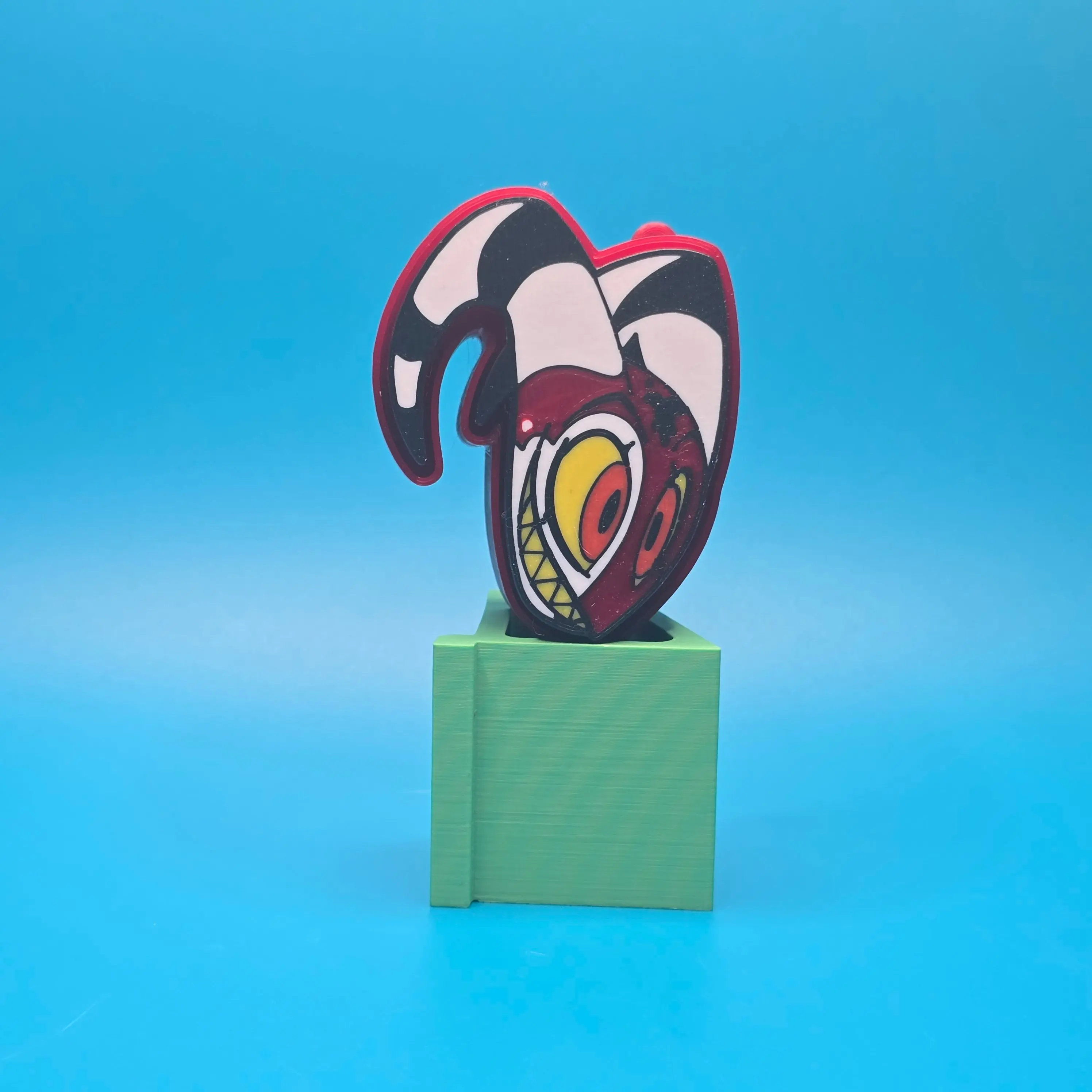 Helluva Boss Inspired Fidget Clicker Keychains