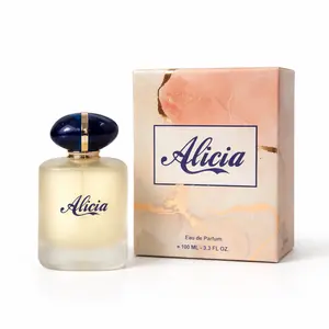 Alicia Eau de Parfum 100ml - Elegant Floral Fragrance for Everyday Elegance & Special Occasions in Refined Glass Bottle