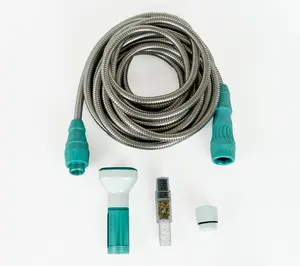 Bernini 60' Expandable Metal Hose with Filtered Hose Nozzle