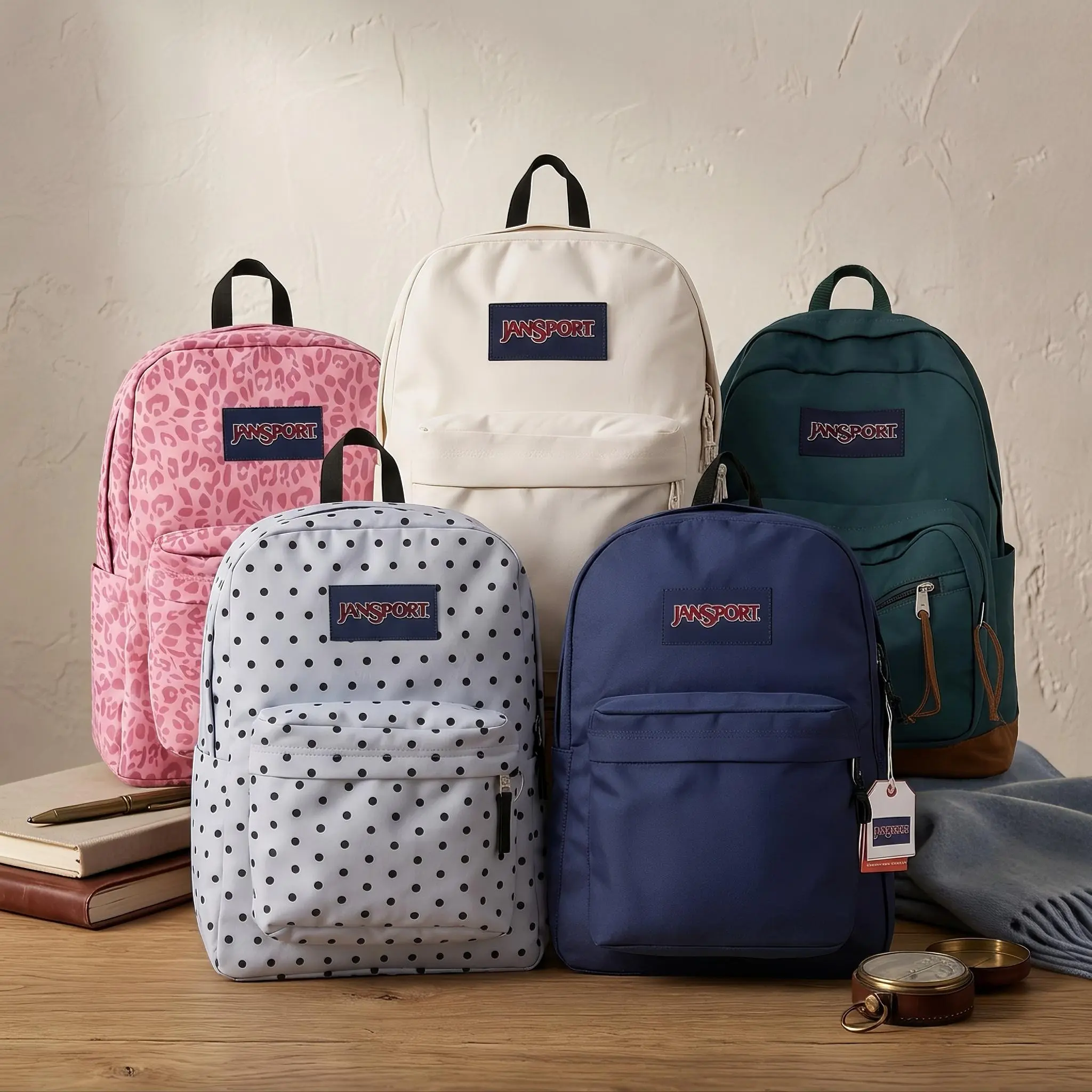 JanSport SuperBreak One Backpacks - Durable, Lightweight Bookbag with 1 Main Compartment, Front Utility Pocket with Built-in Organizer - Premium Backpack, Black