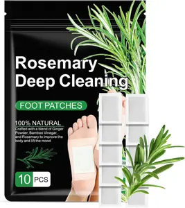 Foot Pads for Women & Men – Deep Clean Foot Patches with Charcoal, Ginger Powder and Bamboo Vinegar