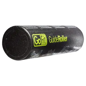 High-Density Foam Massage Roller with Exercise Guide
