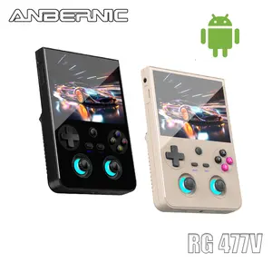 ANBERNIC RG477V Retro Handheld Game Console RG 477V 4.7-inch LTPS 64 Bit Game Player Dimensity 8300 Online Multiplayer Streaming Gift