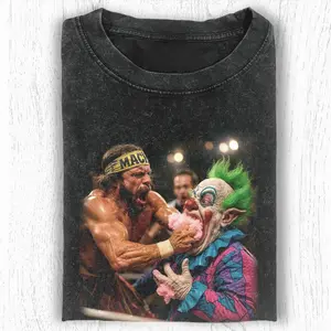 “MACHO MAN” RANDY SAVAGE & DOINK THE CLOWN T-SHIRT