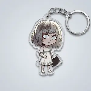 Emily Keychain, Resident Evil Requiem Game Acrylic Charm, Gift for Resident Evil Fans