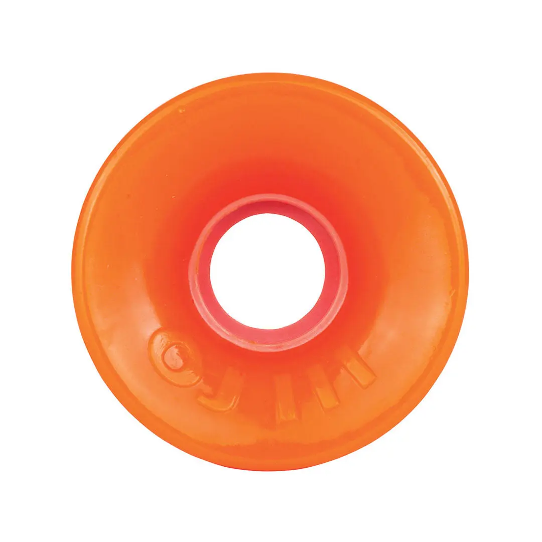 60mm Hot Juice 78a OJ Skateboard Wheels, Orange Skateboard Parts, Orange Wheels Skateboard Parts