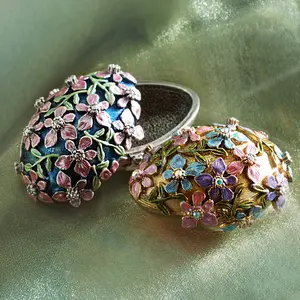 Easter Egg Flowered Miniature Box  BX02