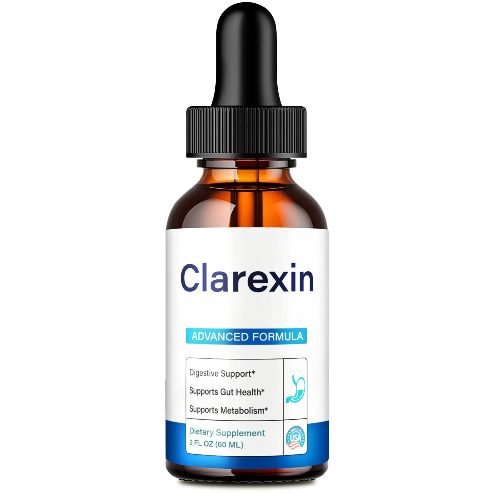 Clarexin Liquid Drops, Daily Wellness Supplement (1 Pack)
