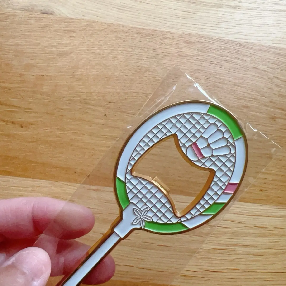 Starbucks China 2024 Badminton Series Magnetic Bottle Opener - Kitchen Utensil - Utensils