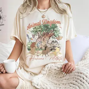 WDW Animal Kingdom Hakuna Matata Shirt, Retro 90s Lion King Shirt, WDW Trip 2026 Shirt, WDW Matching Family Shirt