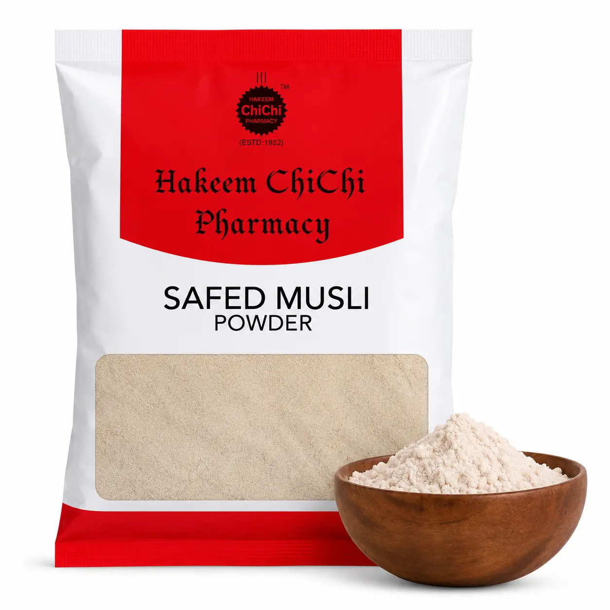 Pure Safed Musli Powder 100g | White Musli Powder | 100% Pure Chlorophytum borivilianum Root Powder | Finely Ground