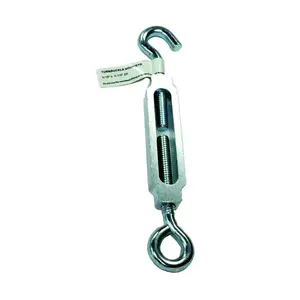 212 MAIN Adjustable Hook & Eye Turnbuckle Fastener, .21x4.75" Size, for Tools & Hardware Applications