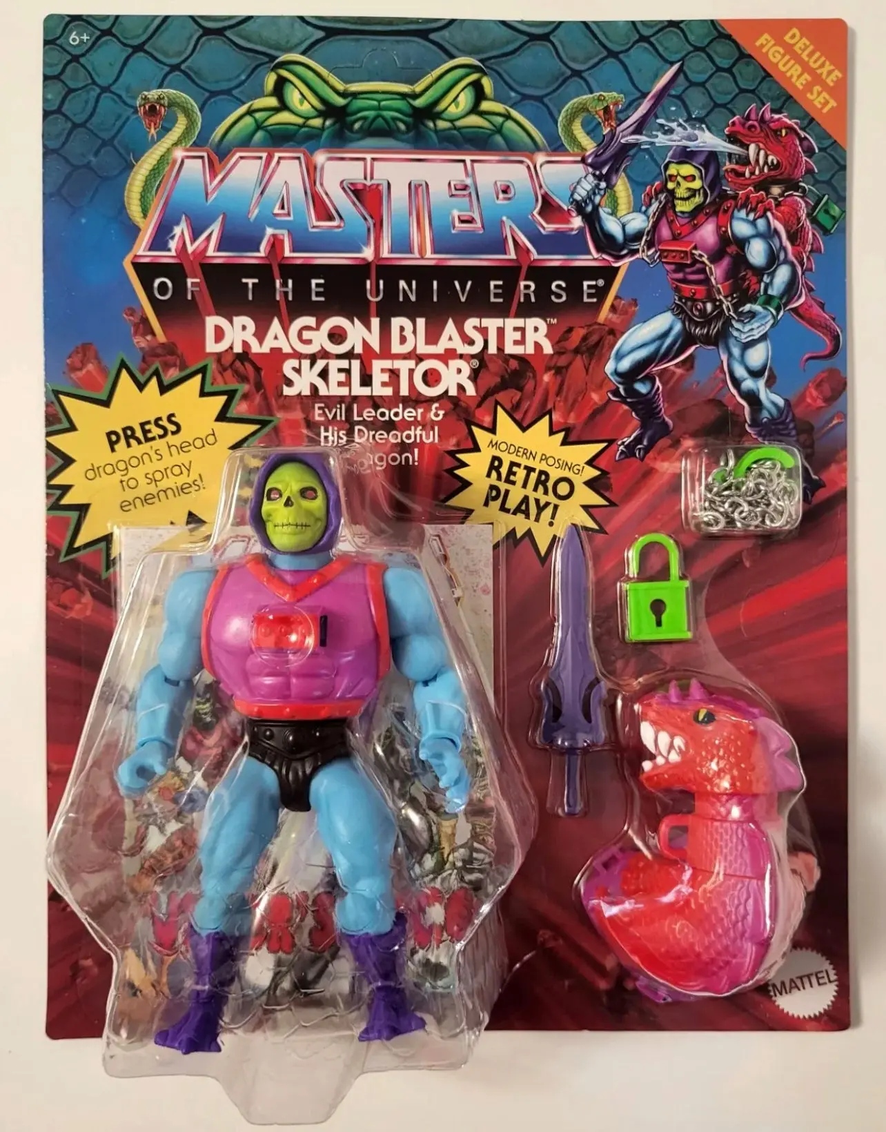 MOTU DRAGON BLASTER Skeletor MOTU DRAGON BLASTER Skeletor
