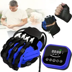 Electric Hand Rehabilitation Robot Gloves,Finger Training Device for Training Finger Flexion Correction,Finger Extension Exercise for Stroke Hemiplegia Patients, Healthcare tools, Ideal gifts