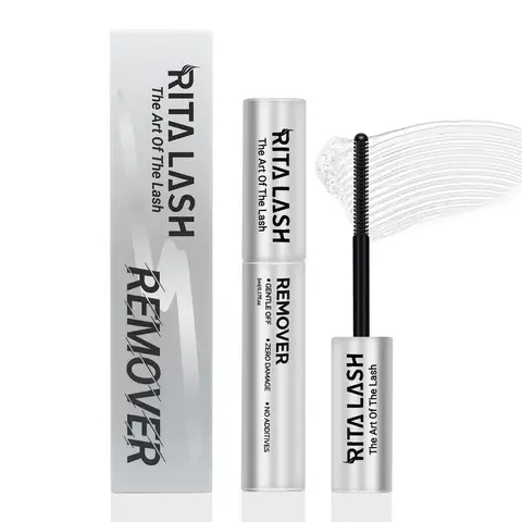 RITALASH Liquid Lash Remover Cleanser - Latex-Free, Hypoallergenic Plastic Bottle, Soothing for Sensitive Eyes & Skin, Reliable for DIY Eyelash Extension Bond/Seal Removal, No Irritation Risk
