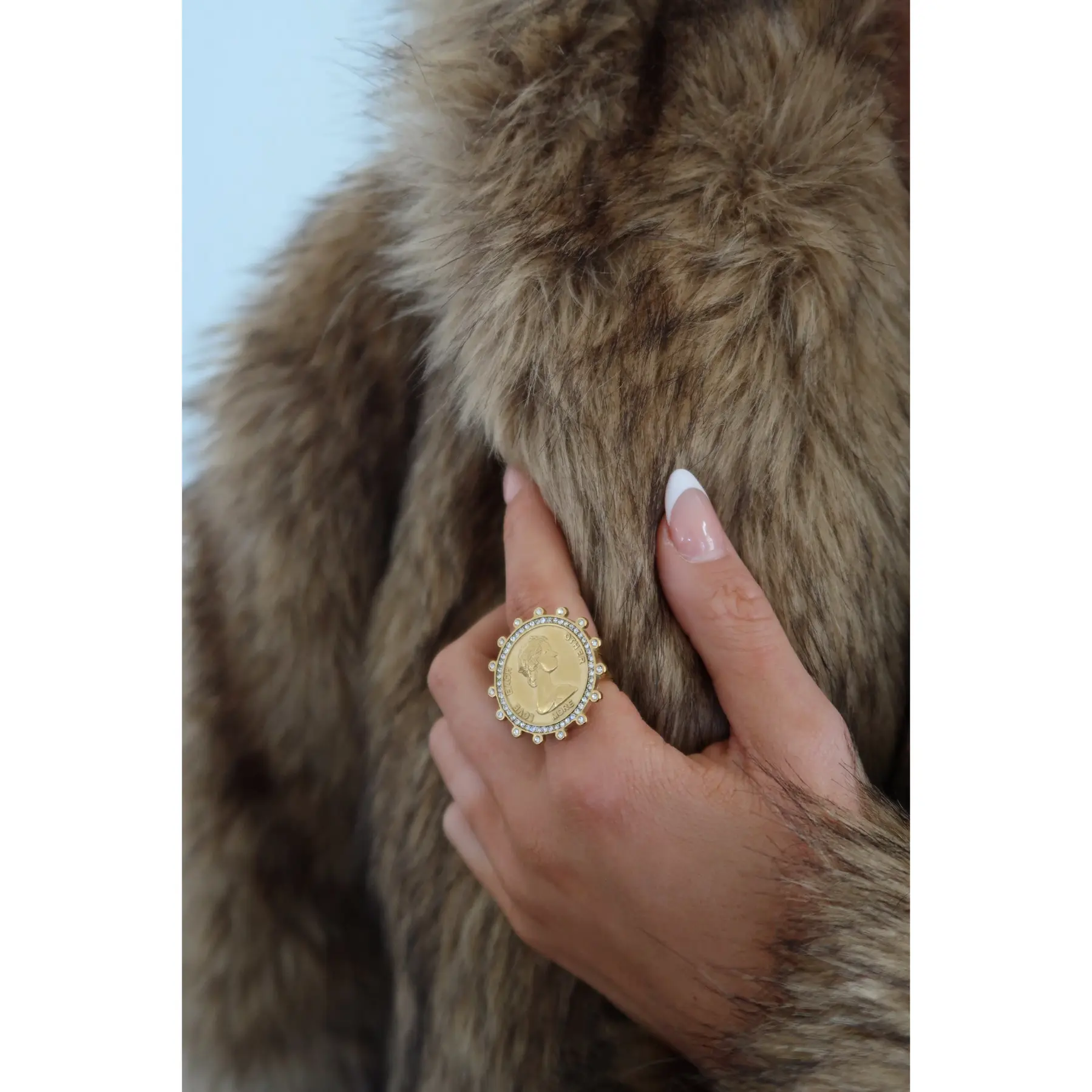 BLING COIN RING