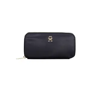 Tommy Hilfiger Blue Nylon Wallet