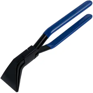 Hand Seamers Metal Steel Sheet Metal Bender Durable Metal Bending and Flattering Pliers with Anti-Slip Handle Straight/45° Sheet Metal Tools for Bending and Flattening Sheet Metal