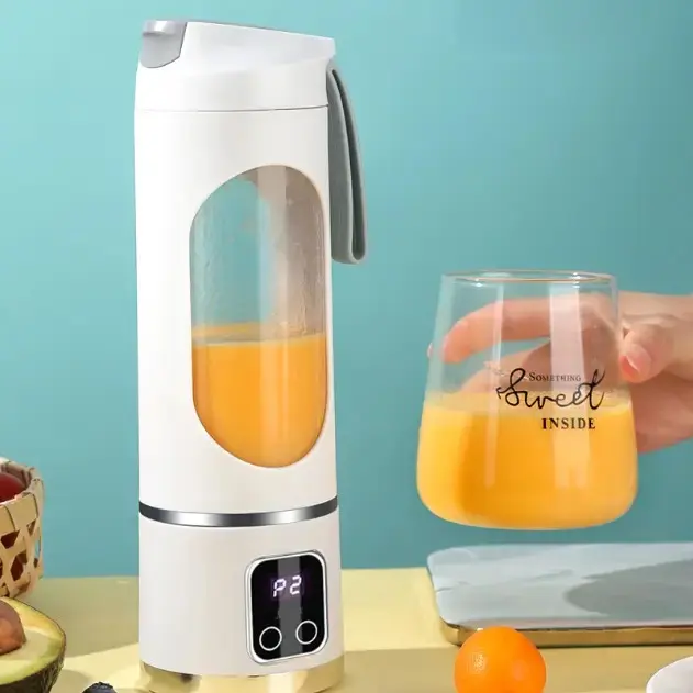 Ultimate Digital Juicer Blender with LED Display | 3-Mode Fruit & Vegetable Mixer, Leak-Proof Large Capacity, USB-C Rechargeable, Portable Blender for Smoothies, Juices & Shakes | Ideal for Home, Kitchen & Travel