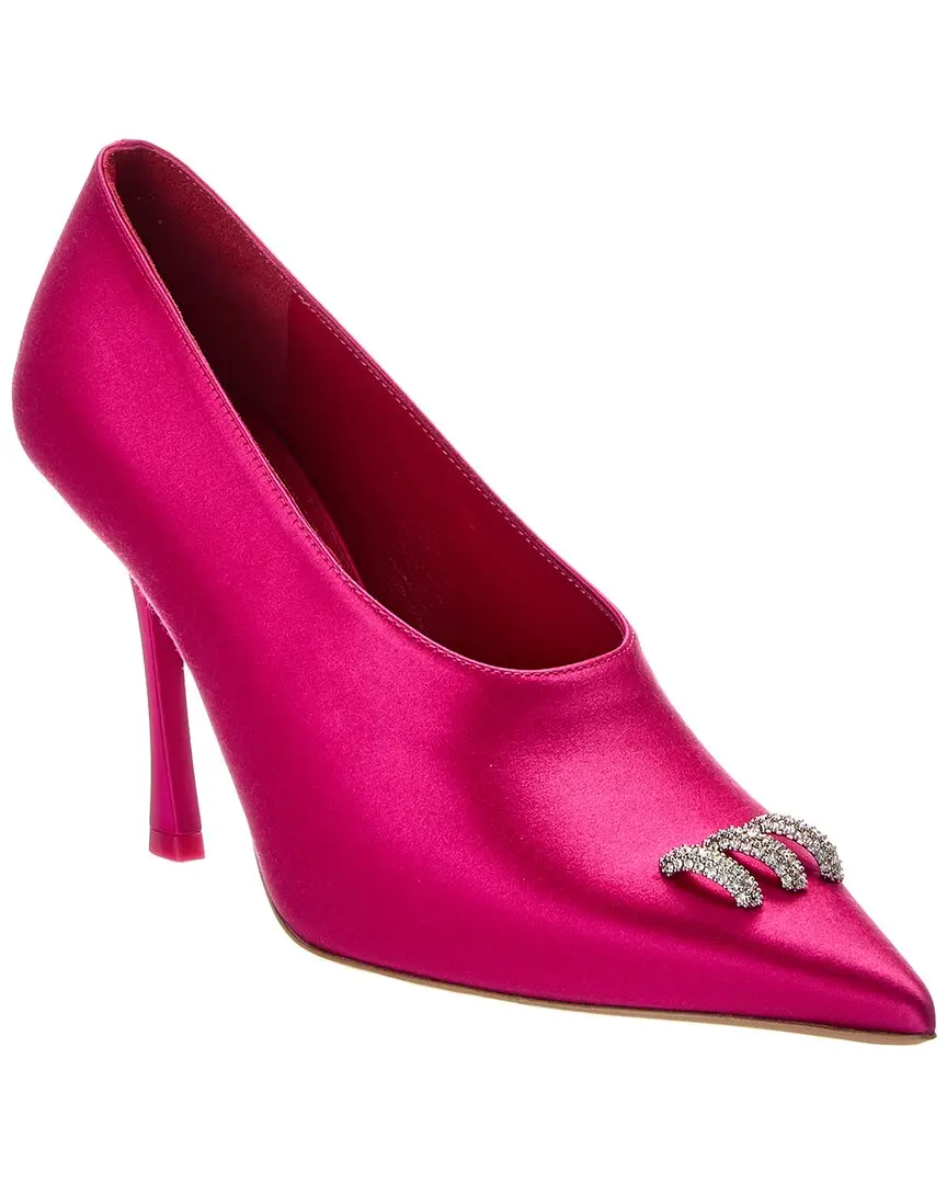 Givenchy Show Ring Satin Pump