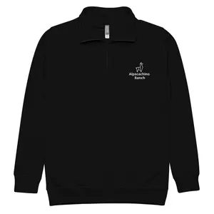 Classic 3/4 Zip Unisex fleece pullover