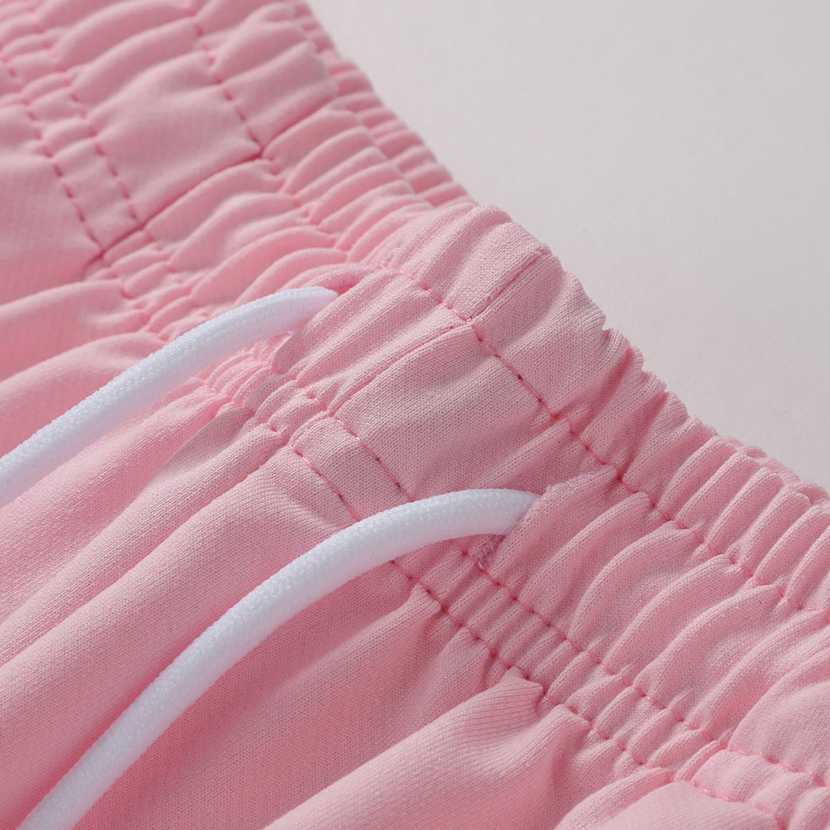 Pack of 5 women’s shorts: athletic shorts, casual shorts, solid color, drawstring elastic waistband; suitable for outdoor sports, fitness, running, and casual wear; women’s shorts, summer clothing.