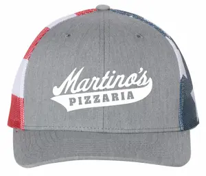 Martino's Stars and Stripes Mesh Trucker Hat - Richardson 112