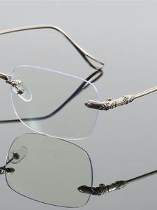 simple style plain color rimless eyeglasses, fashion eyeglasses for women & men, fashion eyeglasses for work, daily clothing decor