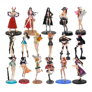 1 pc One Piece Anime Figure Nami Dress Robin Yamato Boa Hancock Uta Reiju Action Figure Toys for Kids Gift Collectible Model