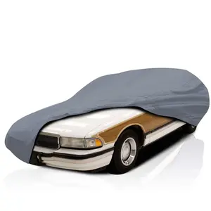 5 Layer Car Cover for Chevrolet Caprice 1971-1996 Wagon 4-Door, Semi Custom Fit Full Coverage Pollution, Dust, Sun, Snow, Rain, Hail All Weather Protection, Breathable