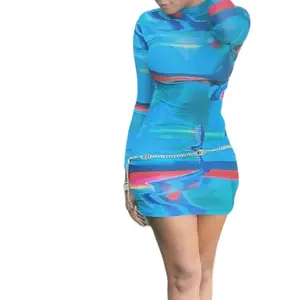 Uptight Multi-colored Floral Dress