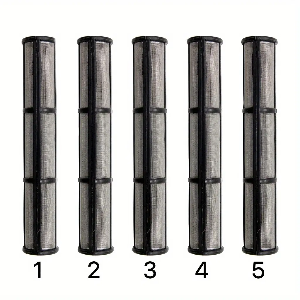 5 PCS 244-067 or 244067 60 Mesh Manifold Filters Fit for Gra-co Airless Paint Sprayer Ultra Max II (695, 795, 1095) and Gmax II (3900, 5900, 7900) Paint Sprayer Accessories