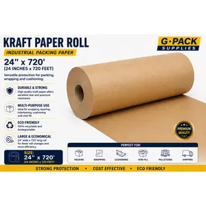 Kraft Paper Rolls – 24 x 720 ft – 40 lb