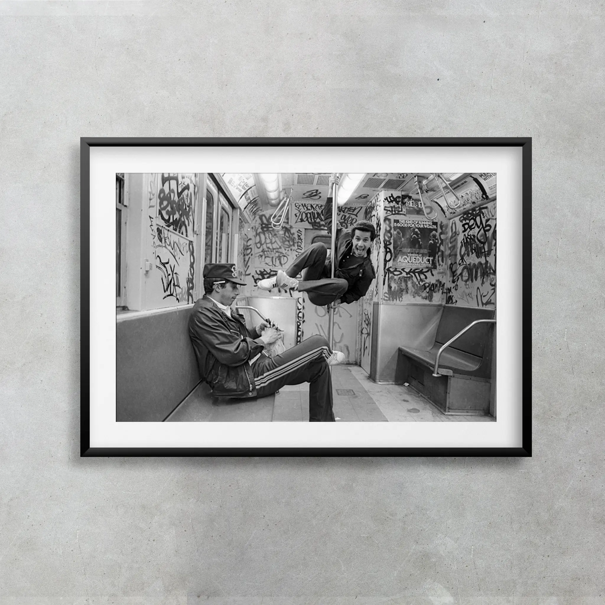 Carlos and Boogie on The 6 Print