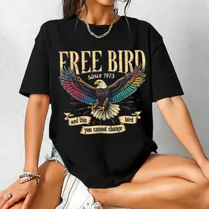 Freebird Concert Free Bird Bohemian Cowboy Band Graphic T-Shirt