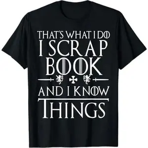 Funny Scrapbooking T Shirts Gifts. Love to Scrapbook Shirt.