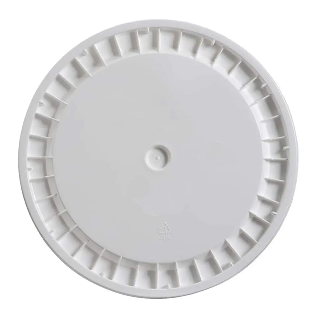 White 5-6.5 Gallon Bucket Lid White 5-6.5 Gallon Bucket Lid