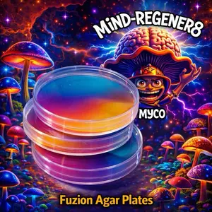 10-Multi Color Fuzion plates for Mycology Healthcare