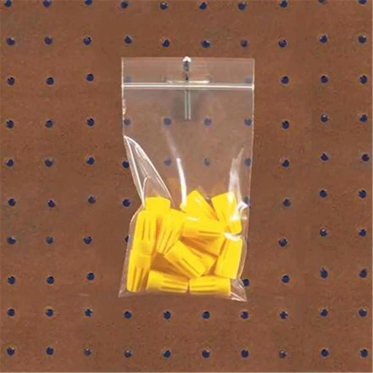 Box Partners PB7021 2 x 3 in. 4 Mil Reclosable Poly Bags with Hang Hole - Pack of 1000