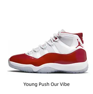 White Red Gloss Mid Top Sneakers Clear Translucent Sole Unisex Street Shoes