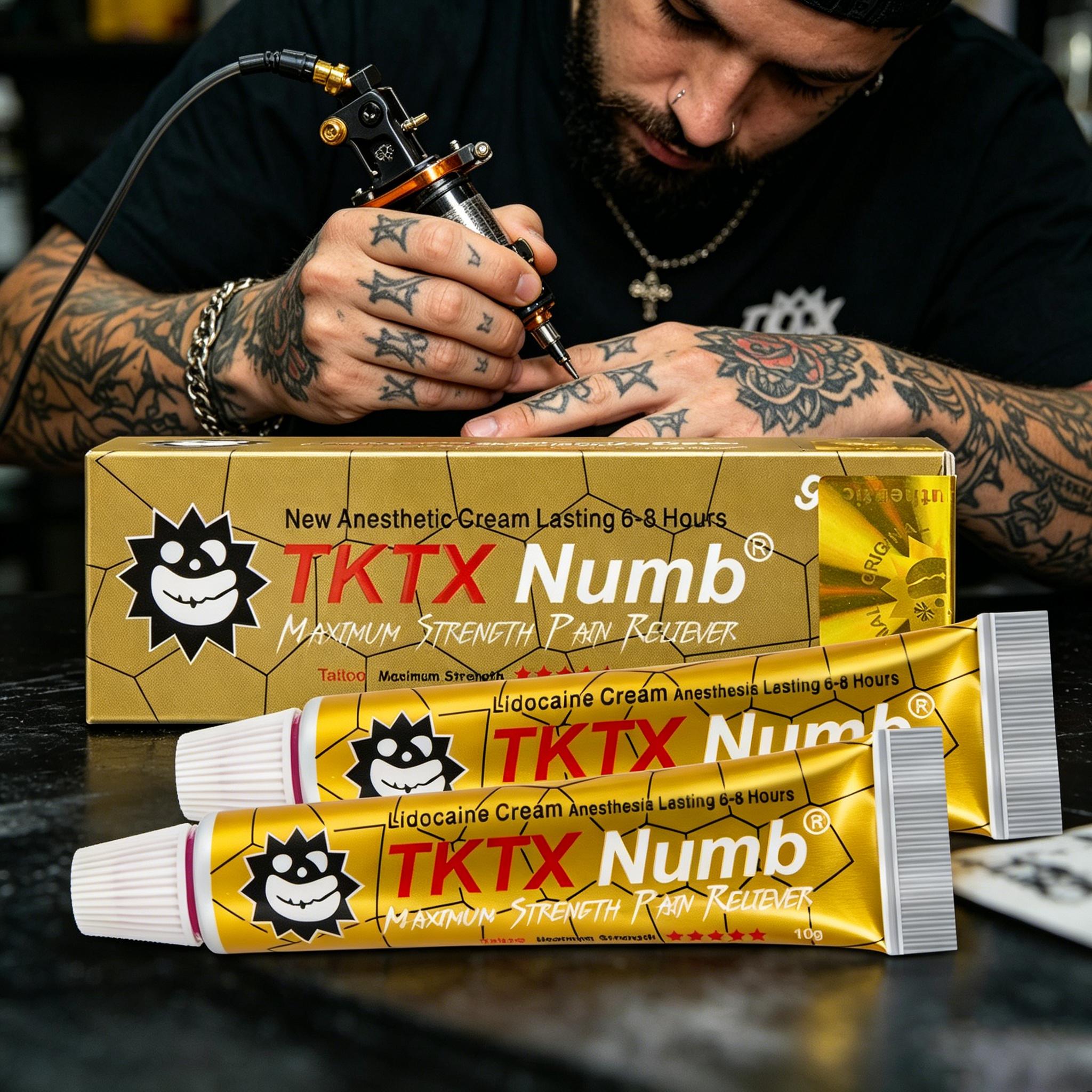 TKTX 99% Maximum Strength Numbing Cream for Tattoo Microblading