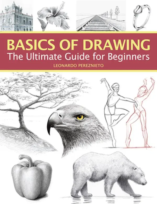 Basics of Drawing: The Ultimate Tutorial Guide for Beginners - Leonardo Pereznieto, Paperback