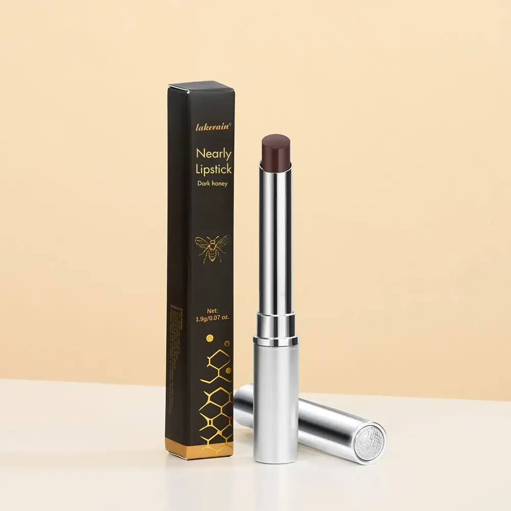 Black honey moisturizing and nourishing cream lipstick, gives a natural and soft look, with a silky texture that's easy to apply; comes in a set of 3, covering both color and lip care, perfect for commuting, dates, and various occasions.
