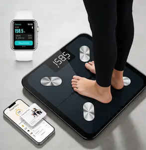 Smart Body Weight Scale – FSA/HSA Eligible, Bluetooth Digital Bathroom Scale with BMI & Body Fat Analysis, Muscle Mass Tracking, Precision Health Monitor with App Sync