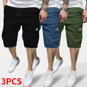 Men’s cargo shorts with multiple pockets, “Fashion” label, cotton casual utility work shorts for men, lightweight breathable outdoor hiking shorts, summer camouflage army-style combat bottoms for everyday wear